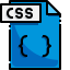 icone da logo css